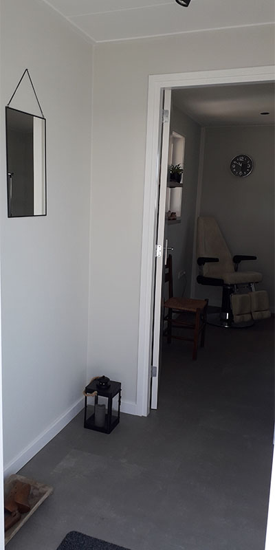 gang naar de praktijkruimte